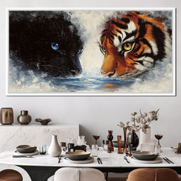 Feline Reflection Harmony - NicheCanvas