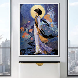 Moonlit Grace - TooplesArt - NicheCanvas