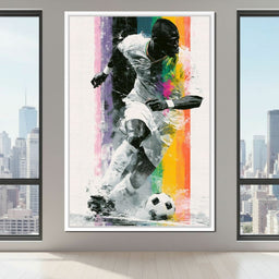 Victory Through The Vibrant Pitch - NicheCanvas