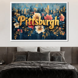 Pittsburgh Flowers - NicheCanvas
