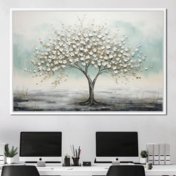 Flourishing Serenity Branches - NicheCanvas