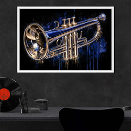 Midnight Echo of the Brass Horn - NicheCanvas