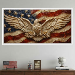Sovereign Wings Above The Union - NicheCanvas