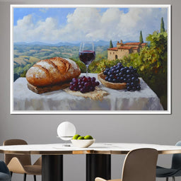 Tuscan Vineyard Bounty - NicheCanvas