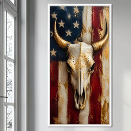 Gilded Horns Of The Republic - NicheCanvas