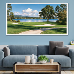 Quiet Afternoon By The Fairway - NicheCanvas