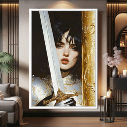 Guardian of Golden Honor - NicheCanvas