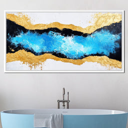 Golden Horizon Drift - NicheCanvas