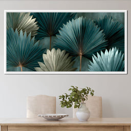 Verdant Palms Held By Time - NicheCanvas