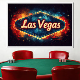 Las Vegas Neon Stardust - NicheCanvas