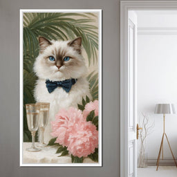 Regal Feline Soiree Symphony - NicheCanvas