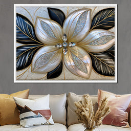 Pearl Petal Diadem - TooplesArt - NicheCanvas