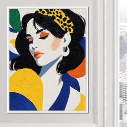 Vivid Leopard Headband Muse - NicheCanvas