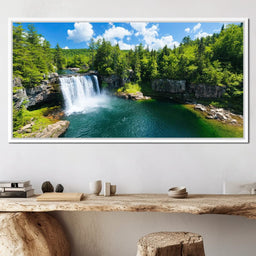 Whispering Falls Serenity - NicheCanvas