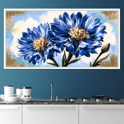 Reflections Of Radiant Morning Petals - NicheCanvas