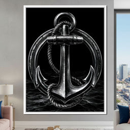 Weight of the Restless Anchor - NicheCanvas