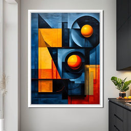 Colorful Modern Art 048 - Johanjjf - NicheCanvas