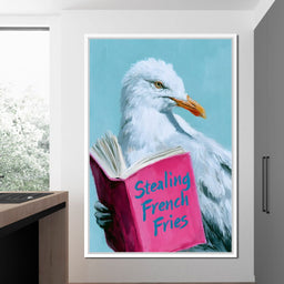 A Gull Studies The Culinary Arts - NicheCanvas