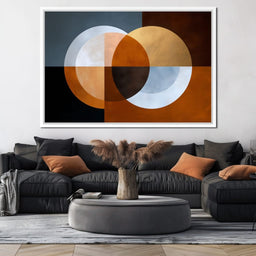 Mid Century Geometric Orbits - NicheCanvas