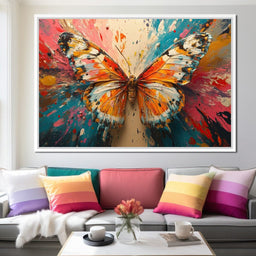 Butterfly Symphony Burst - NicheCanvas