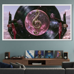 Midnight Melodies  of the Celestial Groove - NicheCanvas