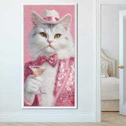 Cat Royale Sophisticated Sip - NicheCanvas