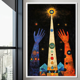 Celestial Ascent Visions - NicheCanvas