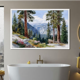 Sierra Falls Pine Vista Trail - NicheCanvas