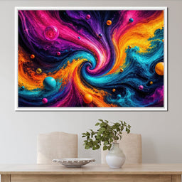 Orbiting Through Liquid Light - TooplesArt - NicheCanvas