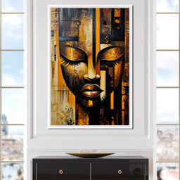 Golden Dream Reflections - NicheCanvas