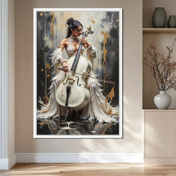 Harmony in Ivory - Johanjjf - NicheCanvas