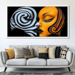 A Hypnotic Kiss - TooplesArt - NicheCanvas