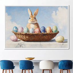 Easter Bunny Dreams Basket - NicheCanvas