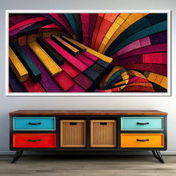 Colorful Rhapsody Journey - NicheCanvas