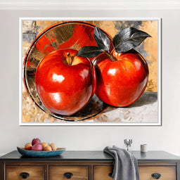 Forbidden Harvest On Gilded Plate - NicheCanvas