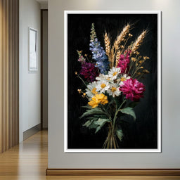 Wildflower Spring Bouquet - NicheCanvas