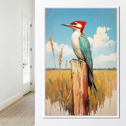 Vivid Meadow Sentinel - NicheCanvas