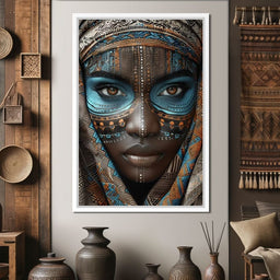 Tribal Beauty Unveiled - NicheCanvas