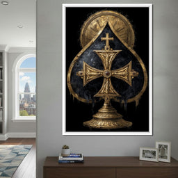 Gilded Faith Of The Spades - NicheCanvas