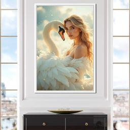 The Swan Maiden - Johanjjf - NicheCanvas