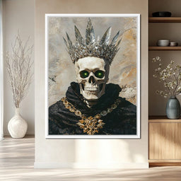 Regal Sovereign of Shadows - Raven Blackwood - NicheCanvas