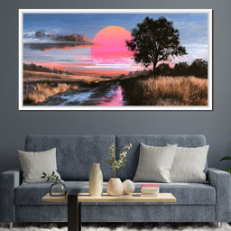 Broken Light Beyond The Meadow Edge - NicheCanvas