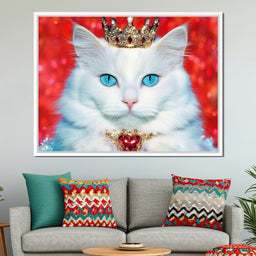 Majestic Feline Reign - NicheCanvas
