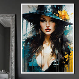 Female Portrait 0054 - Vizahn Burger - NicheCanvas