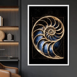 Golden Proportion of the Infinite Cosmos - NicheCanvas