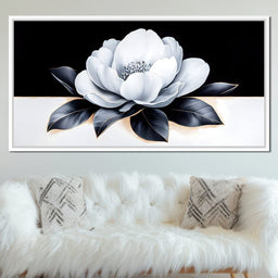 Petals of Tranquil Grace - NicheCanvas
