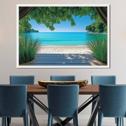 Tropical Tranquil Escape - NicheCanvas