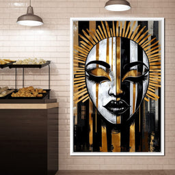 Golden Radiance Masked Essence - NicheCanvas