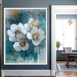 Floral Symphony Harmony - Wildrose Creations - NicheCanvas