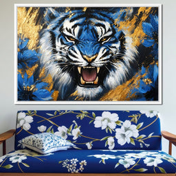 Fury of the Midnight Tiger - Alicia Smith - NicheCanvas